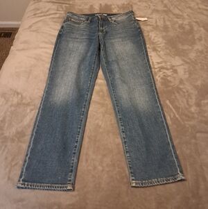 Lands End Womens Midrise Straight Leg Jeans Sz. 10.